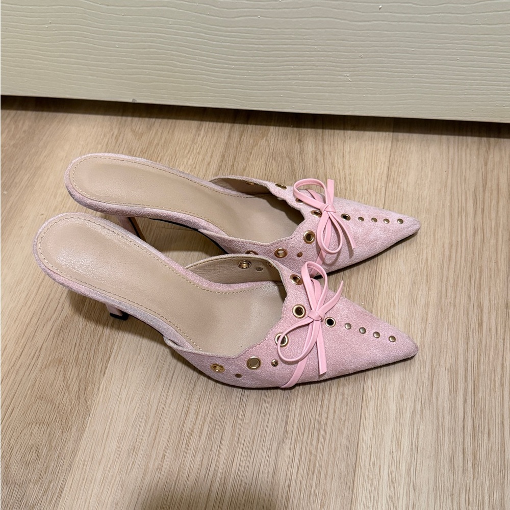 Elegant Pink Women's Heels
